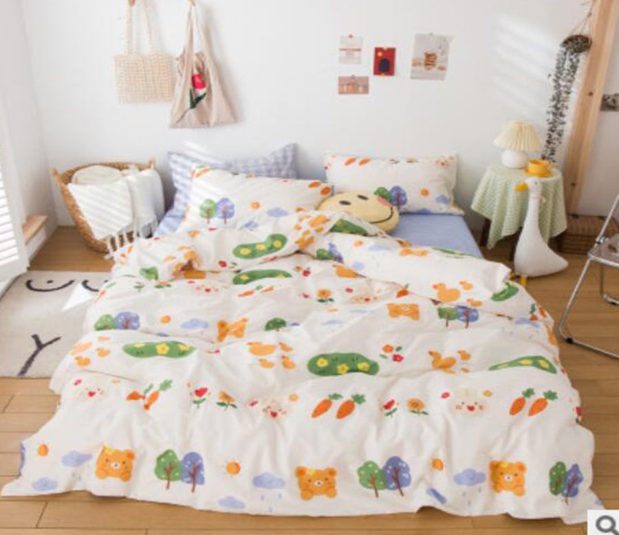 3D Tree Fruit 40226 Bed Pillowcases Quilt