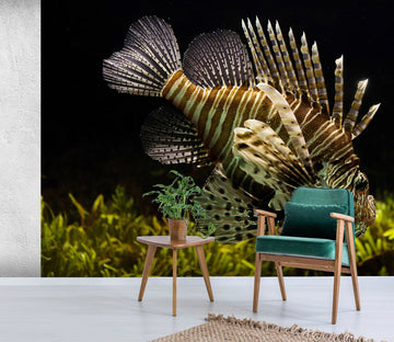 3D Lionfish Seabed 166 Wall Murals Wallpaper AJ Wallpaper 2 