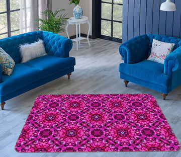 3D Purpple Pattern 1007 Shandra Smith Rug Non Slip Rug Mat Mat AJ Creativity Home 