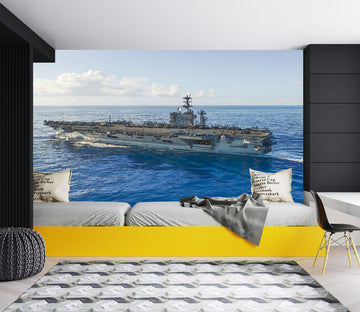 3D Ocean Military Ship 91114 Alius Herb Wall Mural Wall Murals