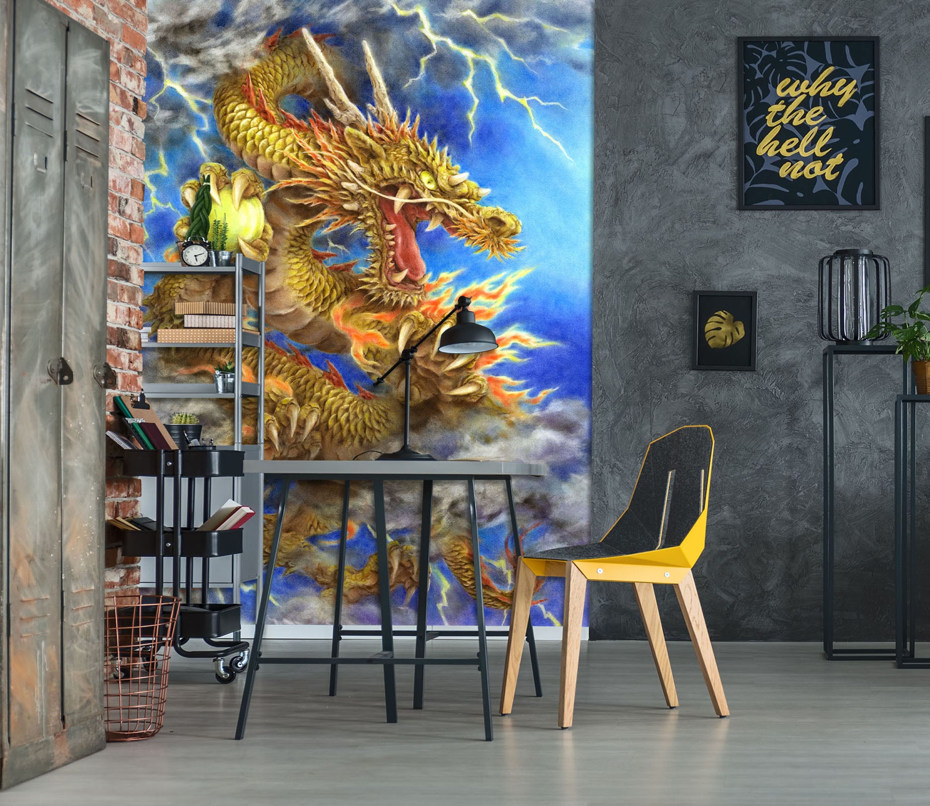 3D Dragon Cloud 5483 Kayomi Harai Wall Mural Wall Murals