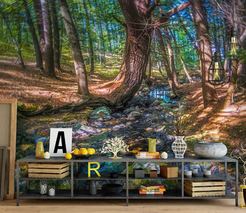 3D Parrish Woods 85006 Jerry LoFaro Wall Mural Wall Murals