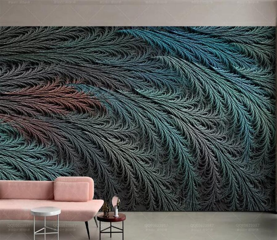 3D Plant Floating WC251 Wall Murals Wallpaper AJ Wallpaper 2 