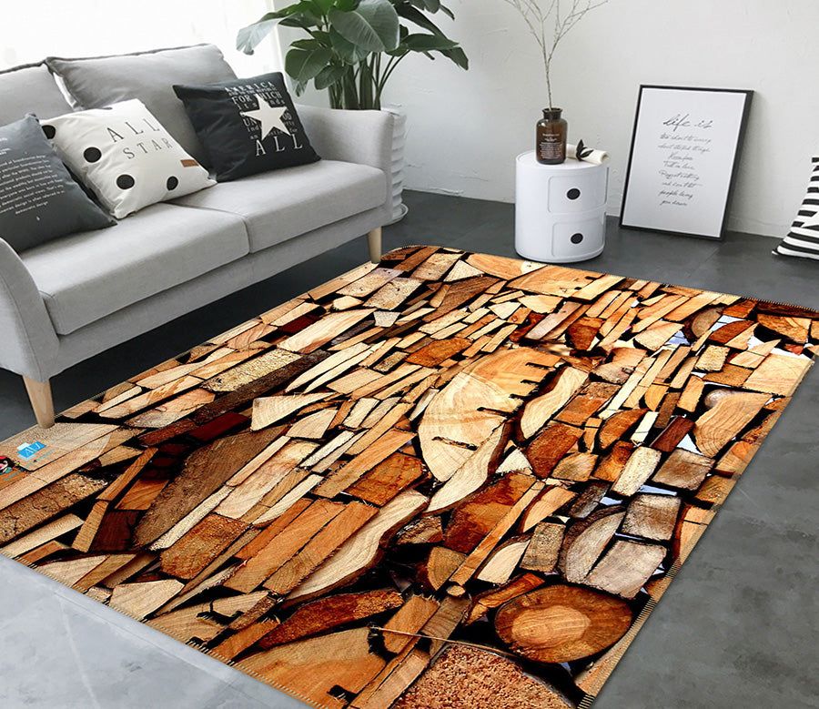 3D Wood 66087 Non Slip Rug Mat