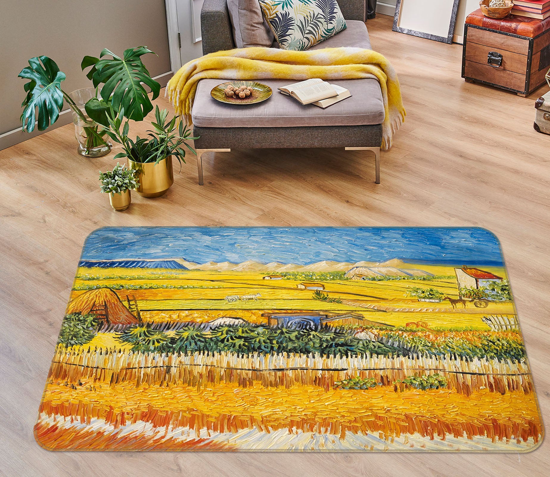 3D Paddy 33152 Non Slip Rug Mat