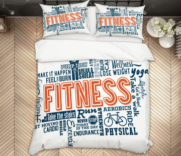 3D English 14131 Bed Pillowcases Quilt
