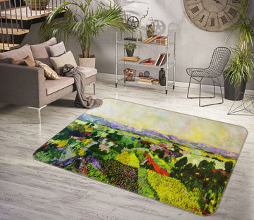 3D Painted Valley 1072 Allan P. Friedlander Rug Non Slip Rug Mat Mat AJ Creativity Home 