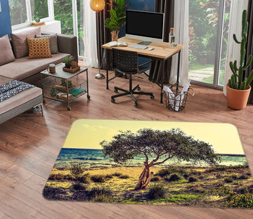 3D Trees 34077 Non Slip Rug Mat
