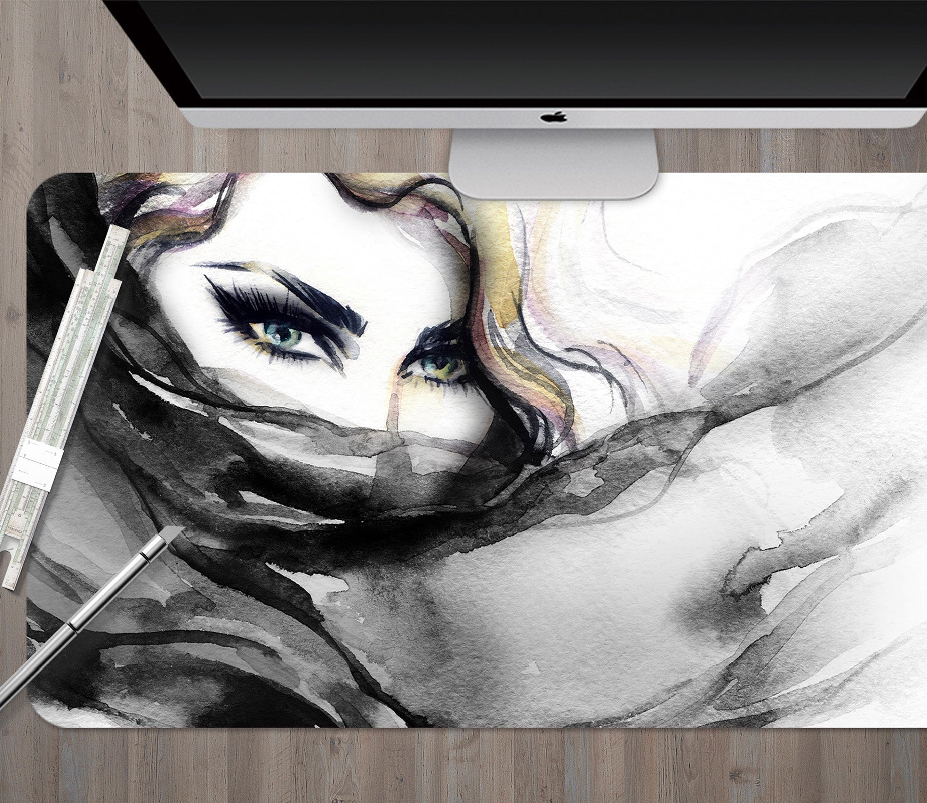 3D Ink Female 17147 Desk Mat