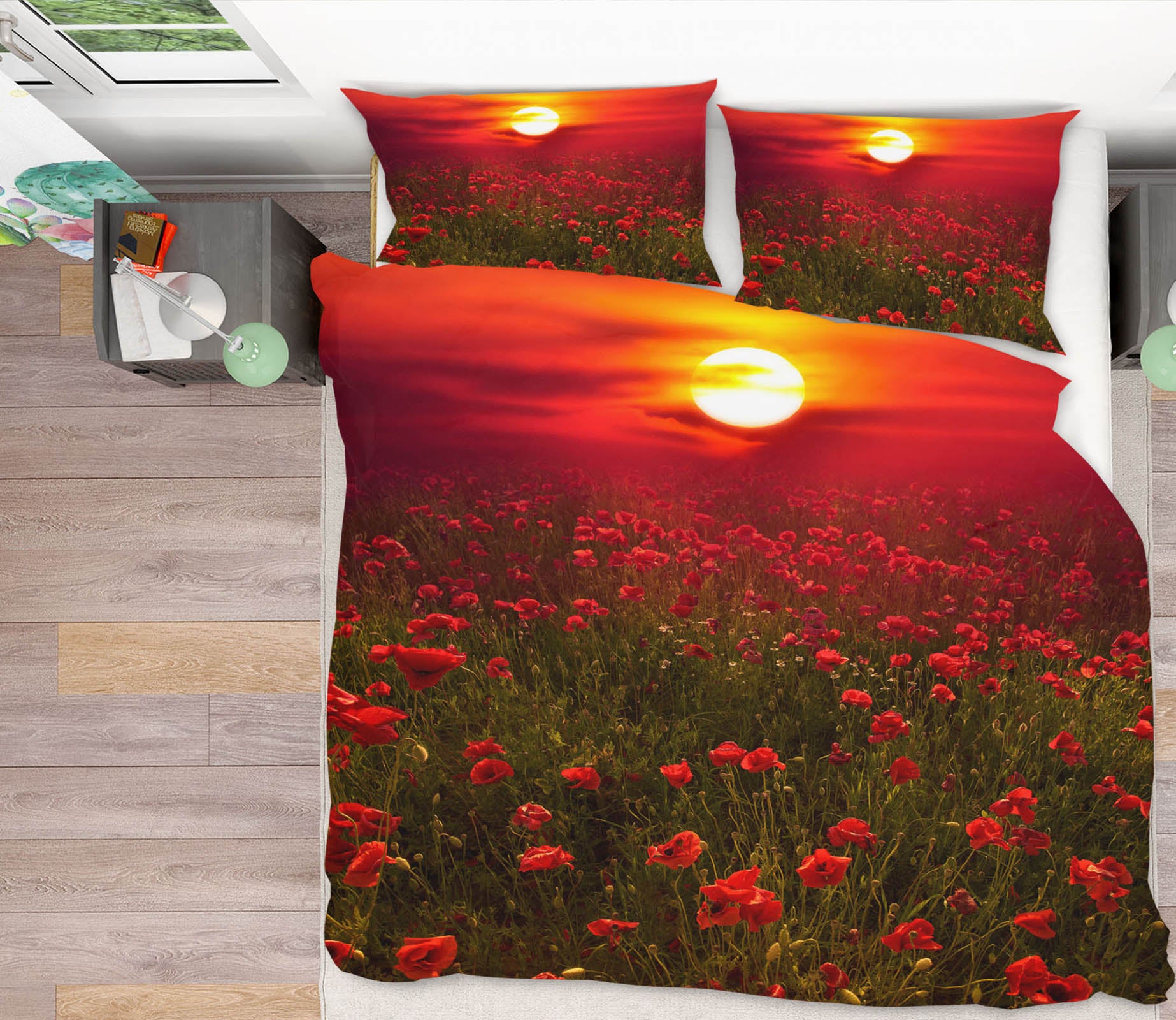 3D Warm Sunset 166 Marco Carmassi Bedding Bed Pillowcases Quilt