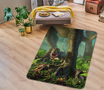 3D Dinosaur 83110 Jerry LoFaro Rug Non Slip Rug Mat