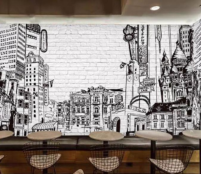 3D Grey Castle 903 Wall Murals Wallpaper AJ Wallpaper 2 