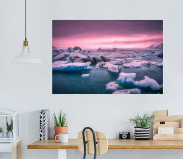 3D Melting Ice 173 Marco Carmassi Wall Sticker Wallpaper AJ Wallpaper 2 