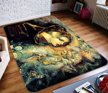 3D Record Player 76042 Non Slip Rug Mat