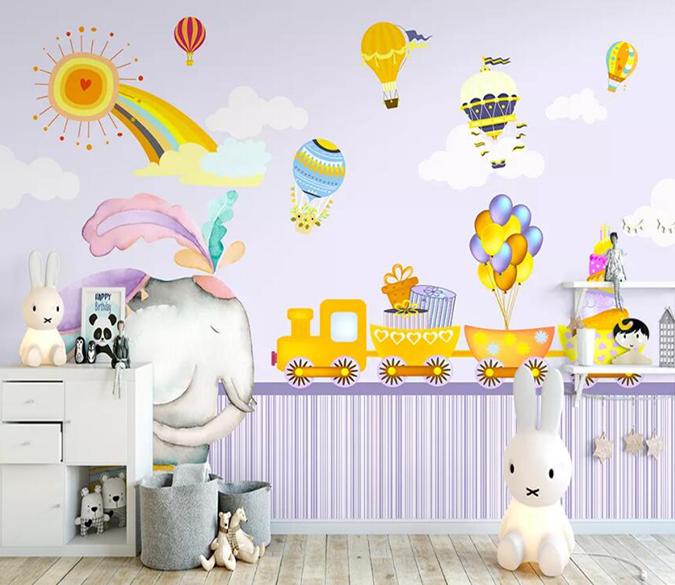 3D Balloon Sun 2148 Wall Murals Wallpaper AJ Wallpaper 2 