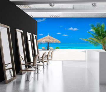 3D Beach Umbrella 055 Wall Murals Wallpaper AJ Wallpaper 2 