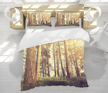 3D Forest 60245 Bed Pillowcases Quilt