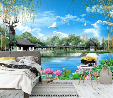 3D Spring Park 1623 Wall Murals Wallpaper AJ Wallpaper 2 