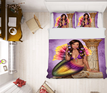3D Mermaid Woman 8830 Brigid Ashwood Bedding Bed Pillowcases Quilt Cover Duvet Cover