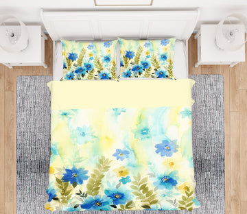 3D Flower Bush 16081 Bed Pillowcases Quilt
