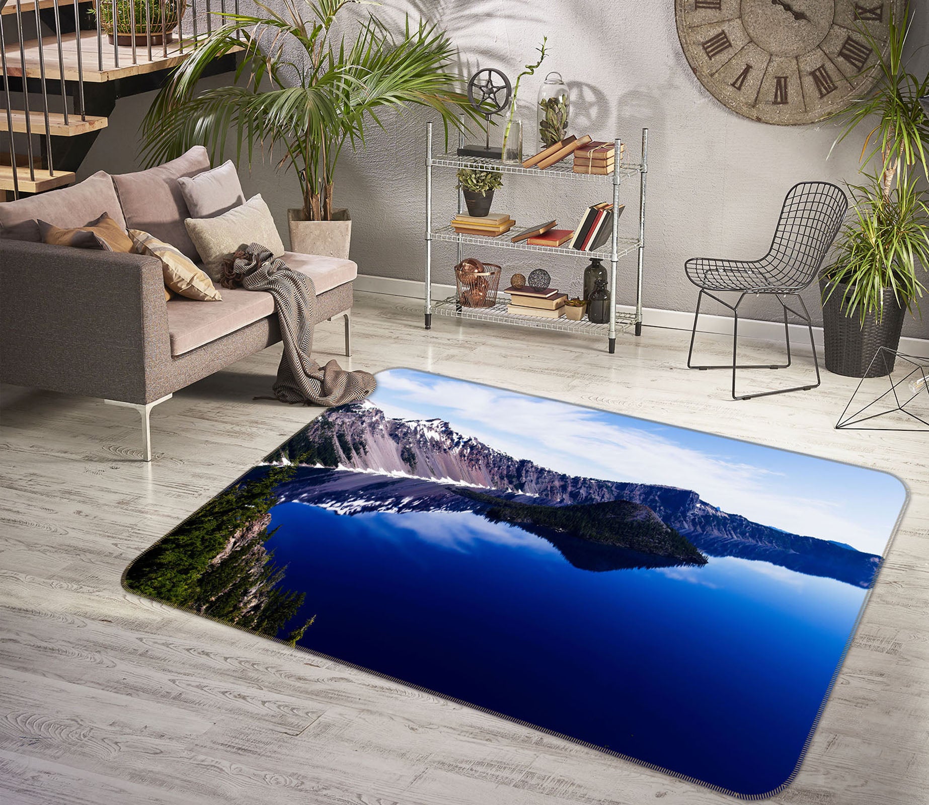 3D Lake 35132 Non Slip Rug Mat