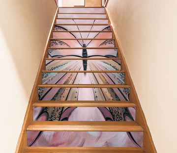 3D Butterfly Pattern 2210 Skromova Marina Stair Risers