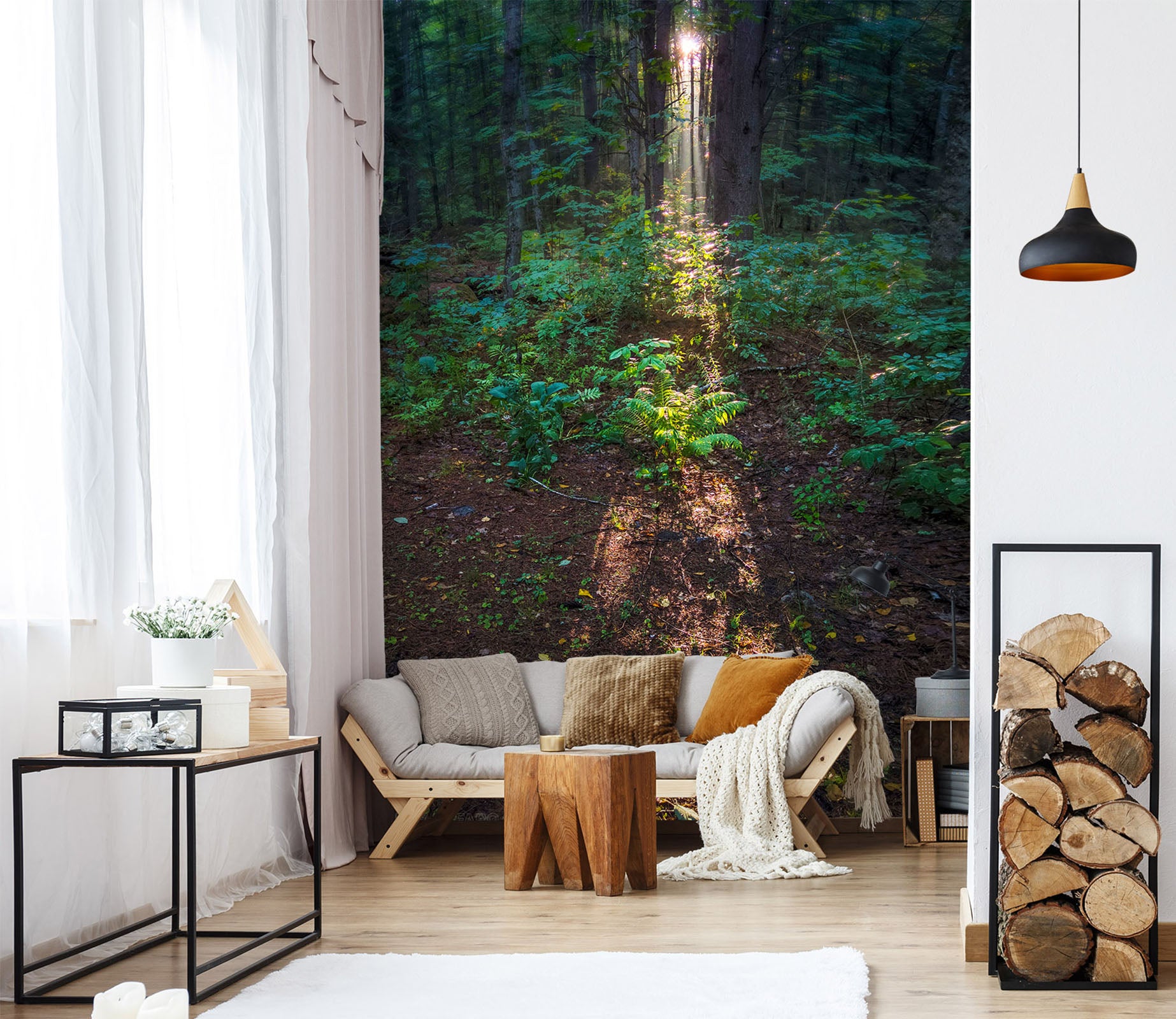 3D Forest 85030 Jerry LoFaro Wall Mural Wall Murals