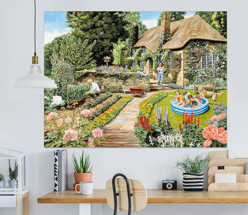 3D Summer Garden 064 Trevor Mitchell Wall Sticker Wallpaper AJ Wallpaper 2 