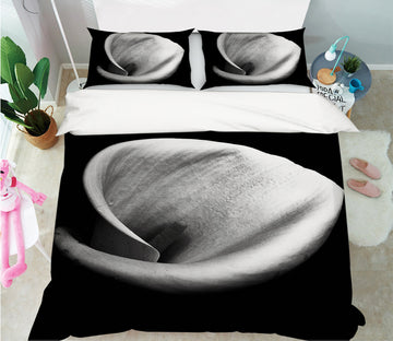 3D Black Lily 095 Bed Pillowcases Quilt