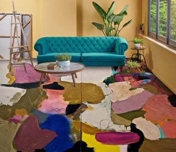 3D Color Block 9690 Allan P. Friedlander Floor Mural