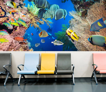 3D Submarine Coral 041 Wall Murals Wallpaper AJ Wallpaper 2 
