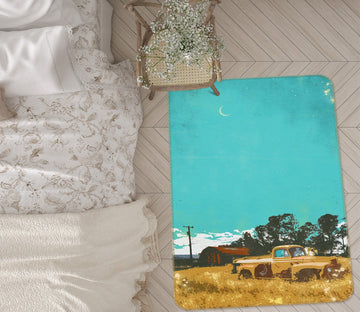 3D Prairie Truck 1003 Showdeer Rug Non Slip Rug Mat Mat AJ Creativity Home 