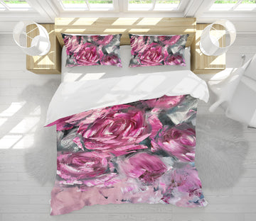 3D Purple Rose 3803 Skromova Marina Bedding Bed Pillowcases Quilt Cover Duvet Cover