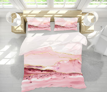 3D Red Stone Texture 18140 Uta Naumann Bedding Bed Pillowcases Quilt