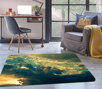 3D Clouds 75226 Non Slip Rug Mat