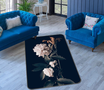 3D Flowers 26094 Non Slip Rug Mat