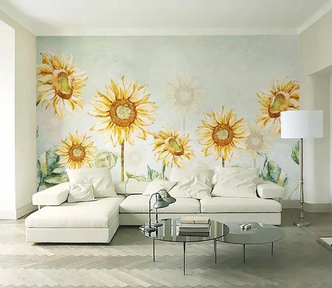 3D Flower 965 Wall Murals Wallpaper AJ Wallpaper 2 