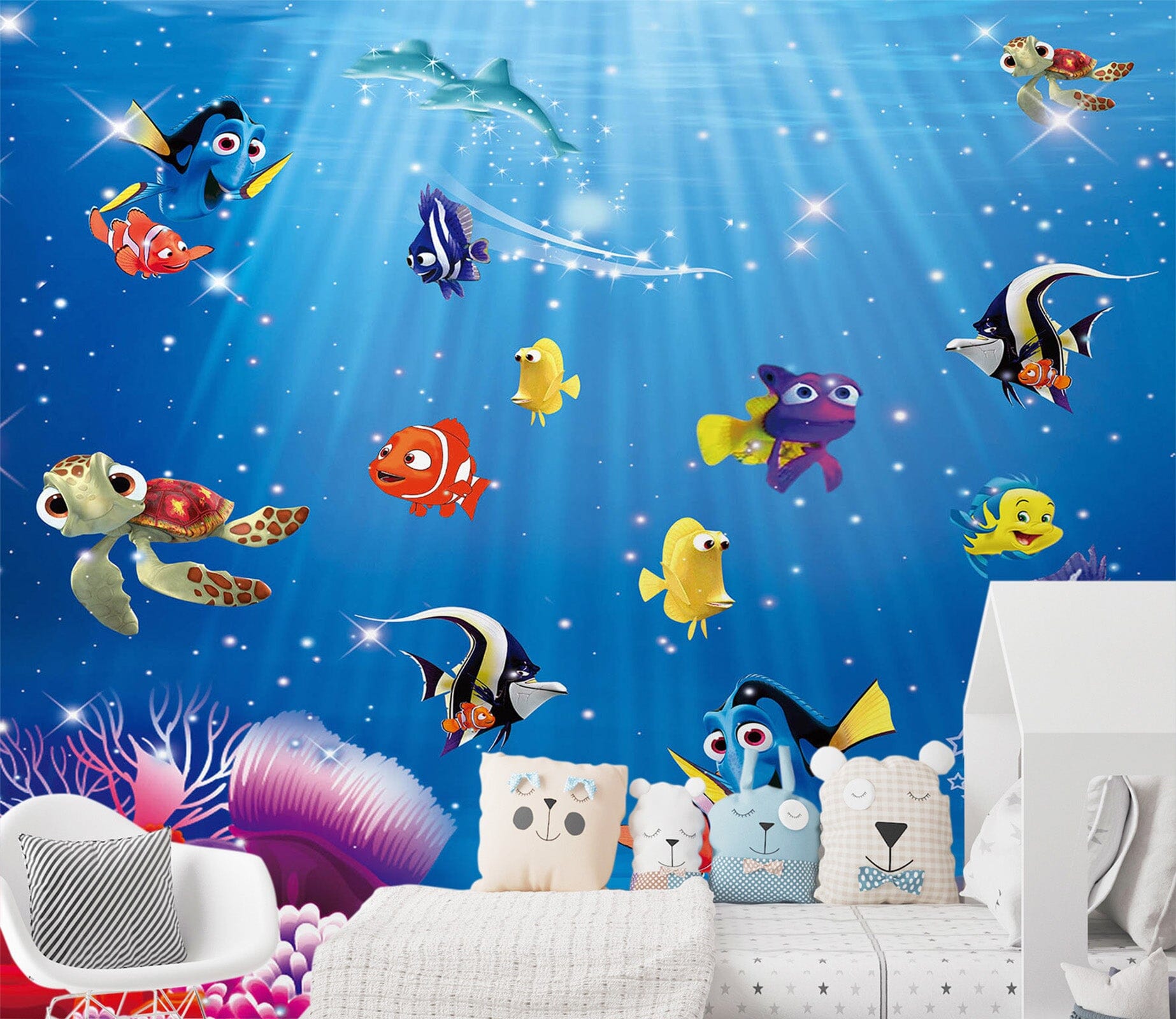3D The Underwater World 1709 Wall Murals Wallpaper AJ Wallpaper 2 