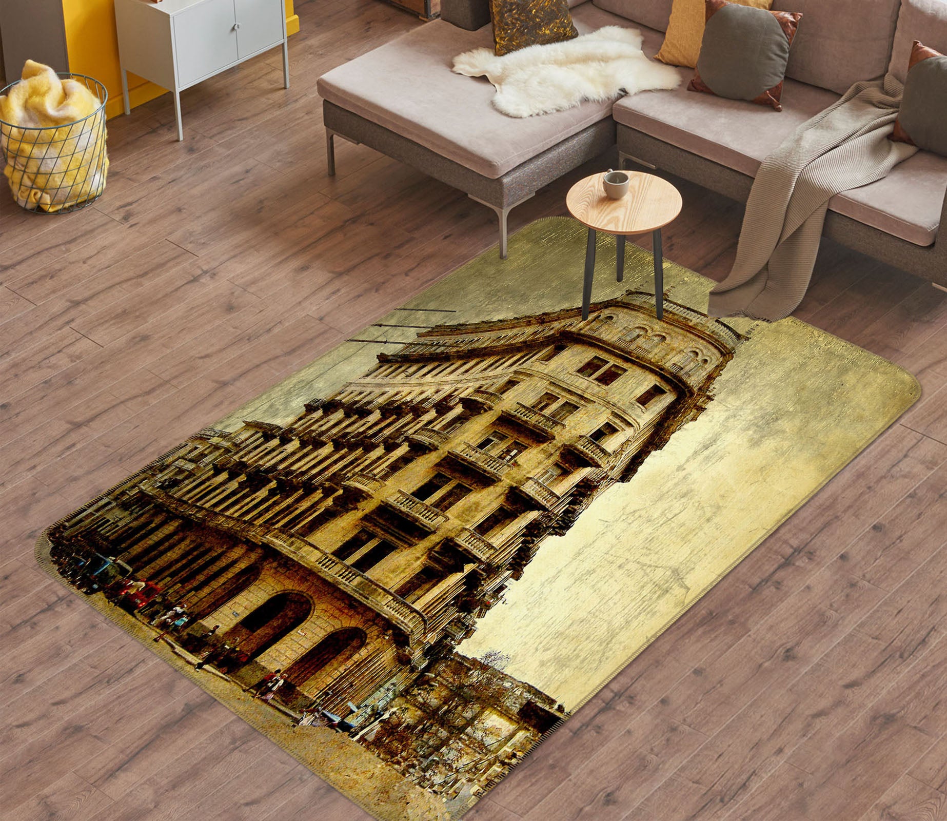 3D Building 32151 Non Slip Rug Mat