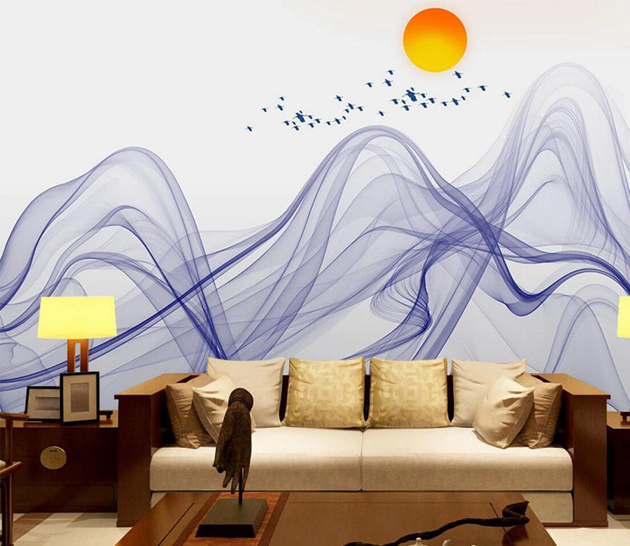 3D Sun Goose WC439 Wall Murals