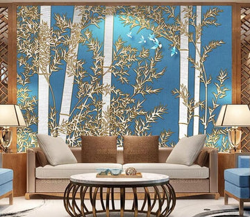 3D Bamboo Forest 3025 Wall Murals Wallpaper AJ Wallpaper 2 