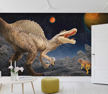 3D Dinosaur Valley 1570 Wall Murals Wallpaper AJ Wallpaper 2 