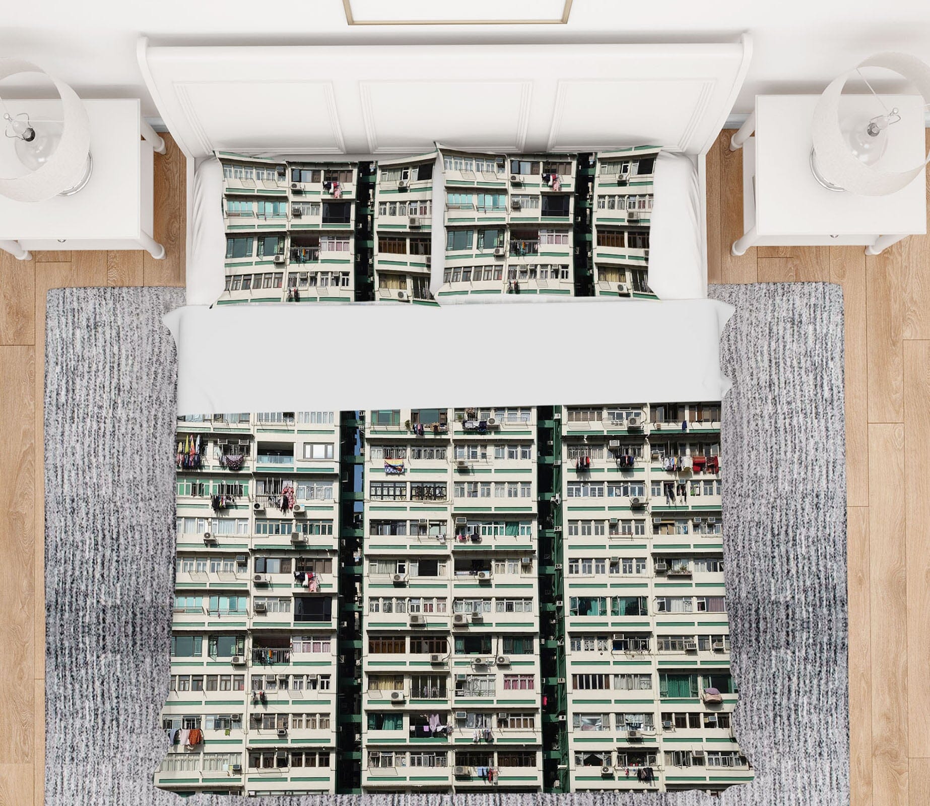 3D Tall Building 2136 Marco Carmassi Bedding Bed Pillowcases Quilt Quiet Covers AJ Creativity Home 