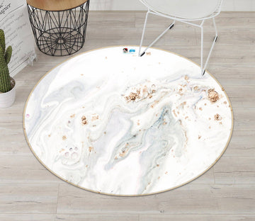 3D Simple White Pattern 1672 Round Non Slip Rug Mat Mat AJ Creativity Home 