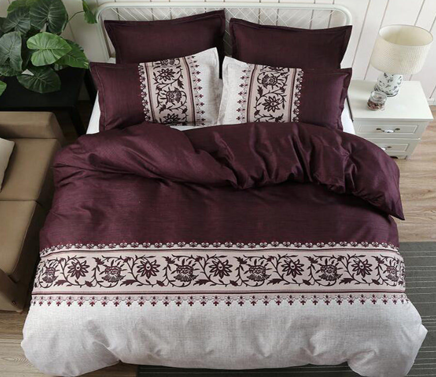 3D Brown Pattern 2101 Bed Pillowcases Quilt