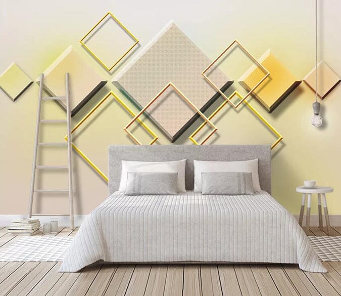 3D Simple Square 2957 Wall Murals Wallpaper AJ Wallpaper 2 