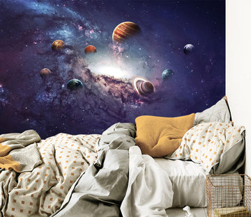 3D Galaxy Planet 034 Wall Murals Wallpaper AJ Wallpaper 2 