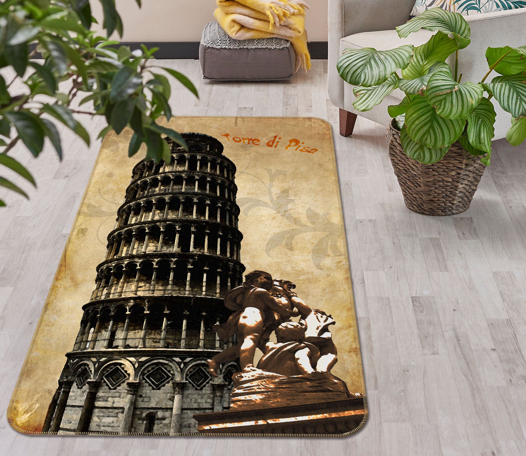 3D Building 32139 Non Slip Rug Mat