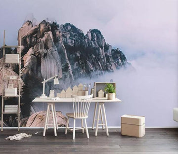 3D Mountain Peak 1180 Wall Murals Wallpaper AJ Wallpaper 2 