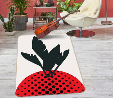 3D Merry Strawberry 1081 Boris Draschoff Rug Non Slip Rug Mat Mat AJ Creativity Home 